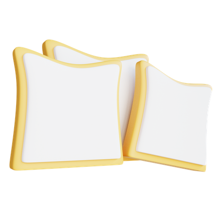 Bread  3D Icon