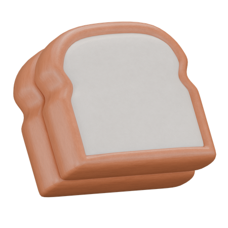 パン  3D Icon