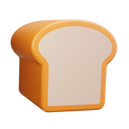 Bread  3D Icon