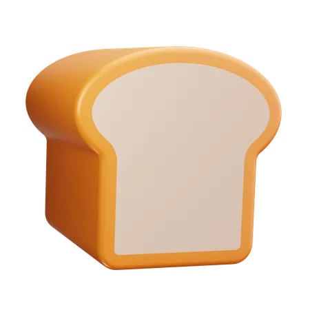 Bread  3D Icon