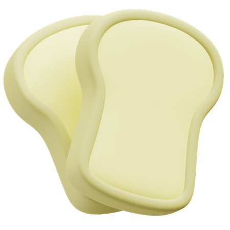 Bread  3D Icon