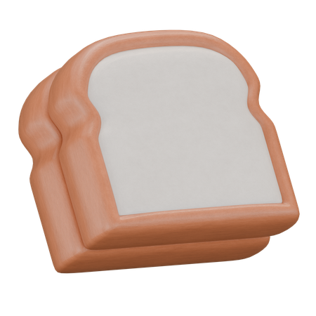 Bread  3D Icon