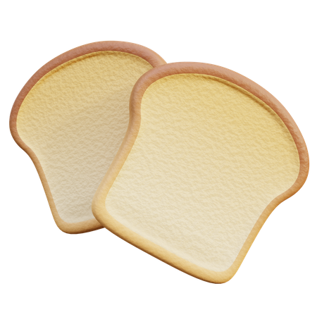 Bread  3D Icon