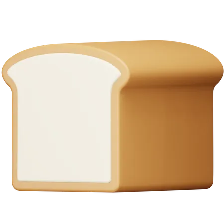 Bread  3D Icon