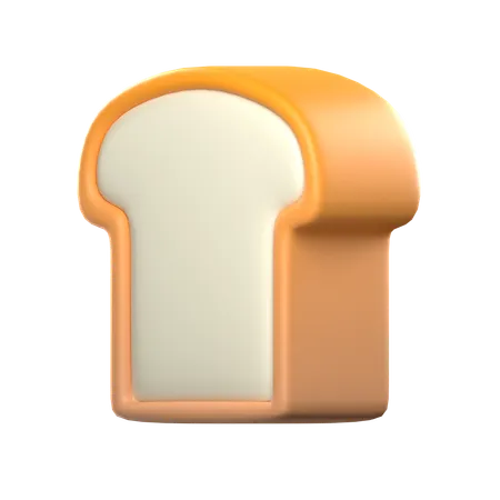 Bread  3D Icon