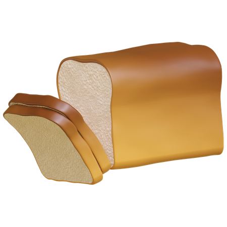 Bread  3D Icon