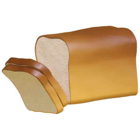 Bread  3D Icon