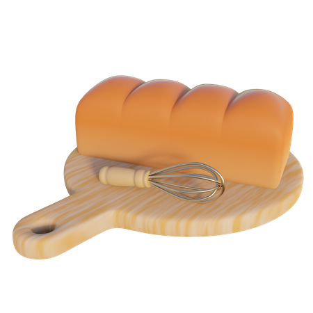 Bread  3D Icon