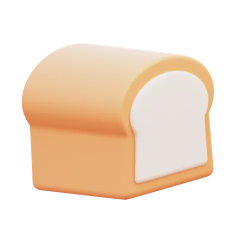 Bread  3D Icon