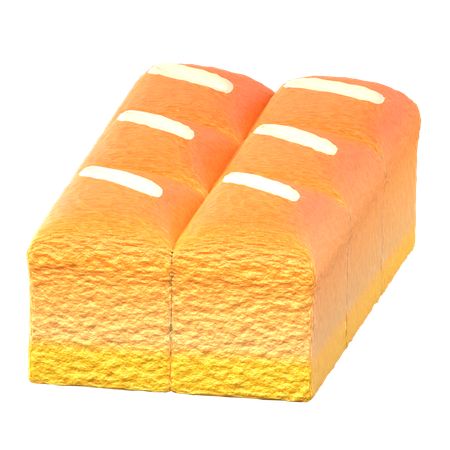 Bread  3D Icon