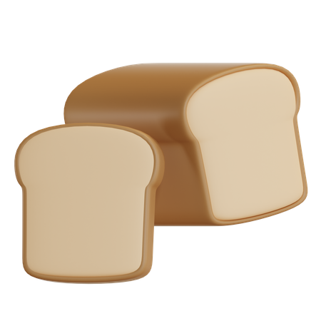 Bread  3D Icon