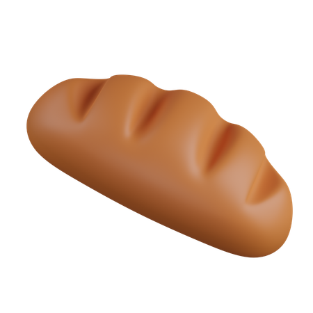 Bread  3D Icon