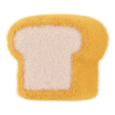 Bread  3D Icon