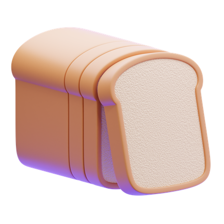 BREAD  3D Icon