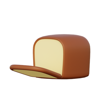 Bread  3D Icon