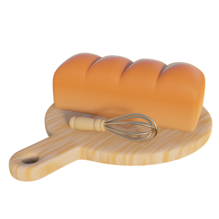 Bread  3D Icon