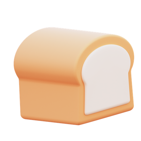 Bread  3D Icon