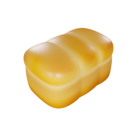 Bread  3D Icon