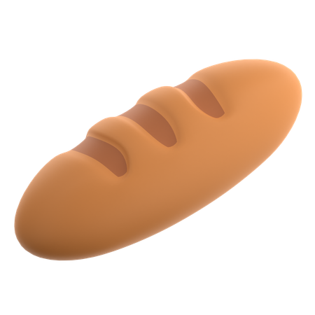 Bread  3D Icon