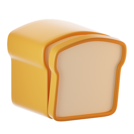 Bread  3D Icon