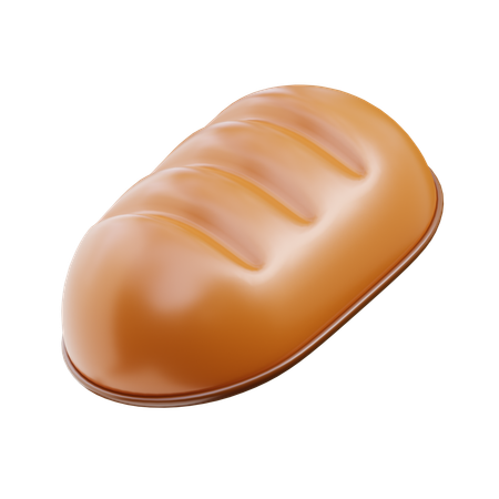 Bread  3D Icon