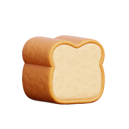 Bread  3D Icon