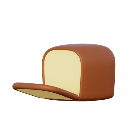 Bread  3D Illustration