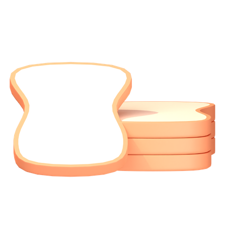 BREAD  3D Icon