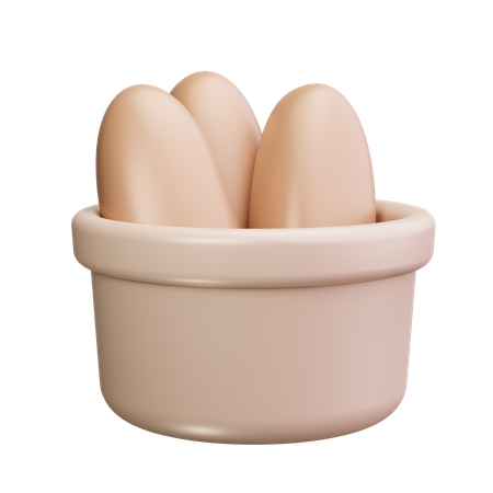 Bread Basket  3D Icon