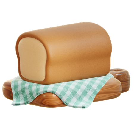 Bread Cutting  3D Icon