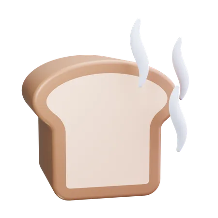 パンのローフ  3D Icon