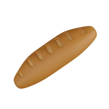 Bread Loaf  3D Icon