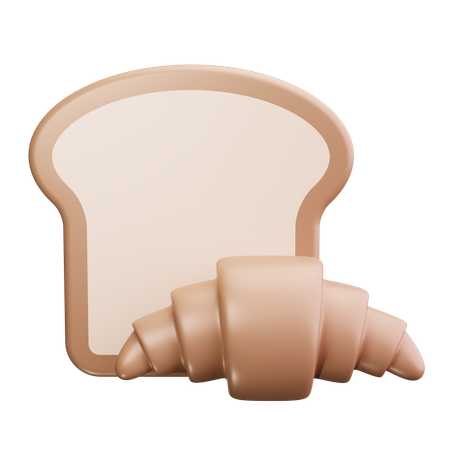 Bread Loaf  3D Icon