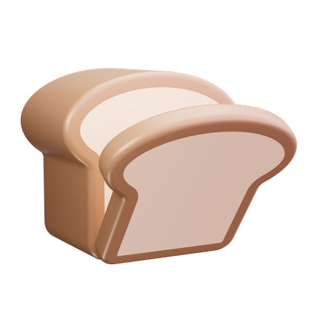 Bread Loaf  3D Icon