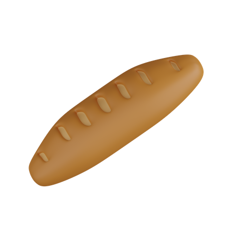 Bread Loaf 3D Icon