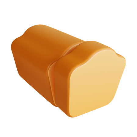 Bread Slice  3D Icon