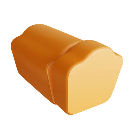 Bread Slice  3D Icon