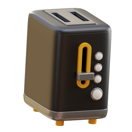 Bread Toaster  3D Icon
