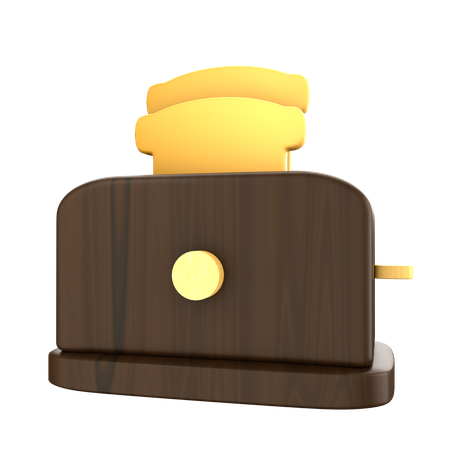 빵 토스터  3D Icon