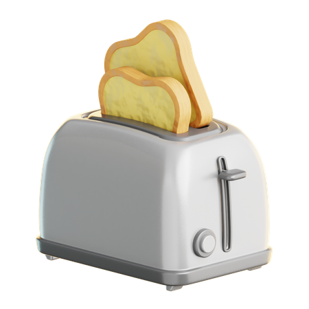 Bread Toaster  3D Icon