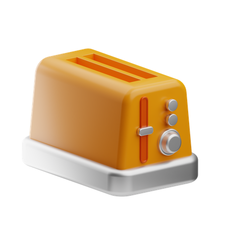 Bread Toaster  3D Icon