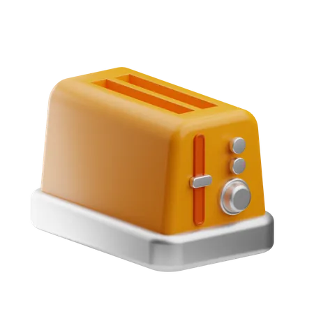 Bread Toaster  3D Icon