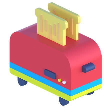 Bread Toaster  3D Icon