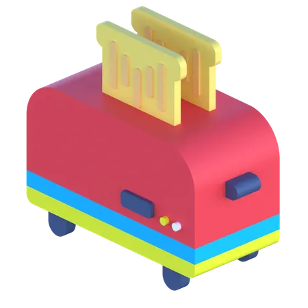 Bread Toaster  3D Icon