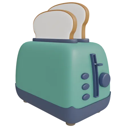 Bread Toaster  3D Icon