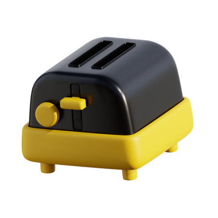 Bread Toaster  3D Icon