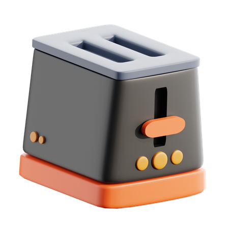 Bread Toaster  3D Icon