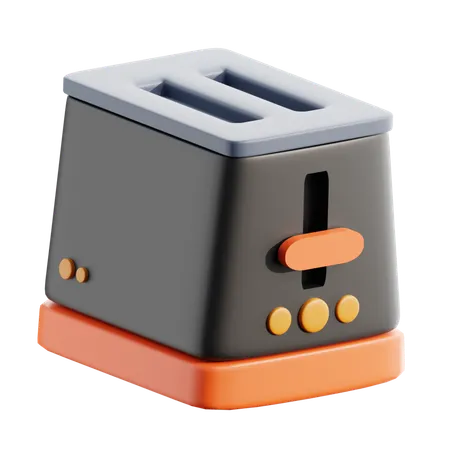 Bread Toaster  3D Icon