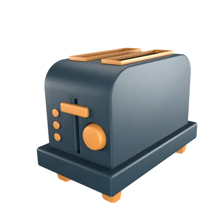 Bread Toaster  3D Icon