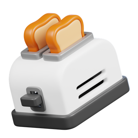 Bread Toaster  3D Icon